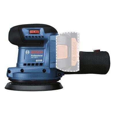 Lixadeira Orbital 18v Gex 185-li Azul Bosch Lixadeira Orbital 18v Gex 185-li Azul Bosch