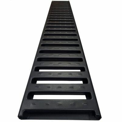Grelha Preto 15x100cm Calha Forte Grelha Preto 15x100cm Calha Forte