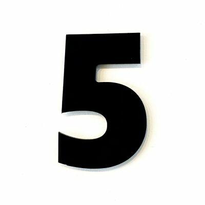 NUMERO RESIDENCIA 13CM ACM 5 PRETO .
