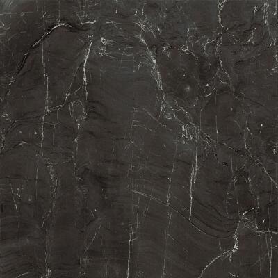 Porcelanato Polido Nero Reale Retificado 84cm X 84cm  Elizabeth