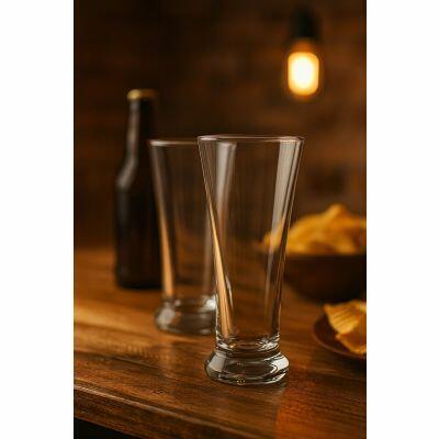 Jogo de Copo de Vidro Lily Transparente 300ml Casa&Ideia