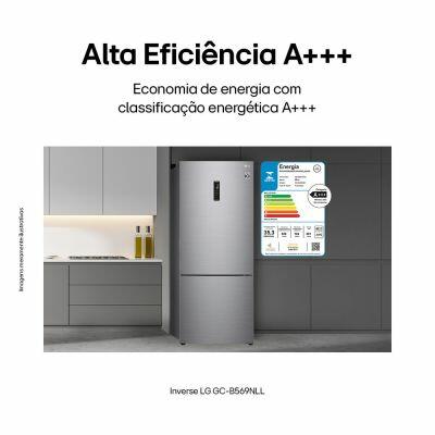 Refrigerador 451l Gc-b569nll2 Inox Escovado 220v Lg