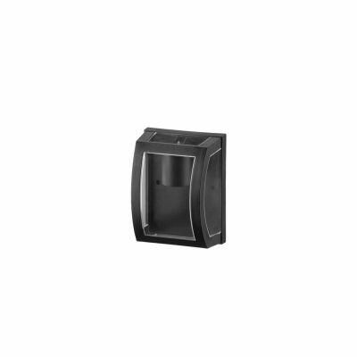 Arandela 1 Lâmpada E27 01090 Preto Bivolt Vitralux