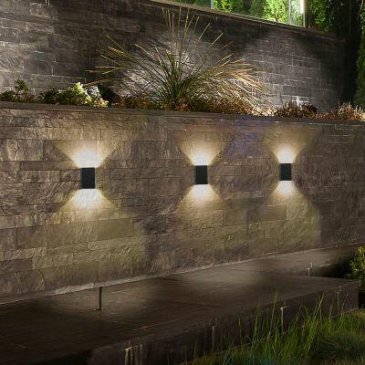 Arandela Led 4w 3000k Preto Bivolt Taschibra