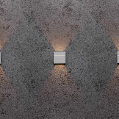 Arandela Led 6w 3000k Pilar Branco Bivolt Taschibra