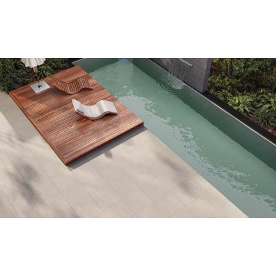 Piso Cerâmico San Thome Externo Retificado Bege Extra 68x68cm Ilhabella