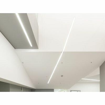 Perfil De Led Embutido 17x25 2m Vertex Branco Taschibra