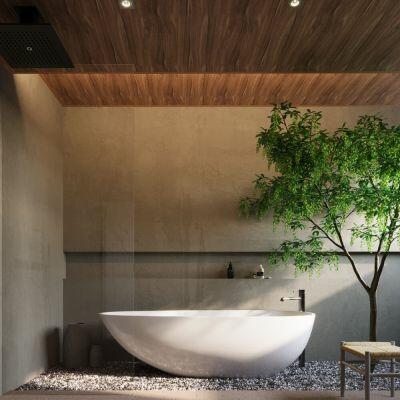 Revestimento Vinílico Revid Sintra Brun 25cm X 6m Plasbil