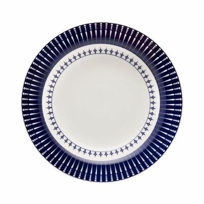 Jogo de Jantar Donna Azul/Branco 20PCS Oxford