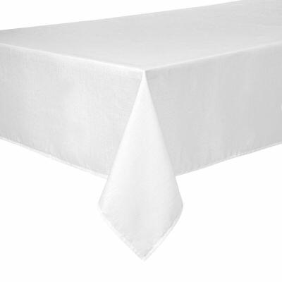 Toalha de Mesa 1,50M X 1,50M Versatile Elinor Branco Copa e Cia