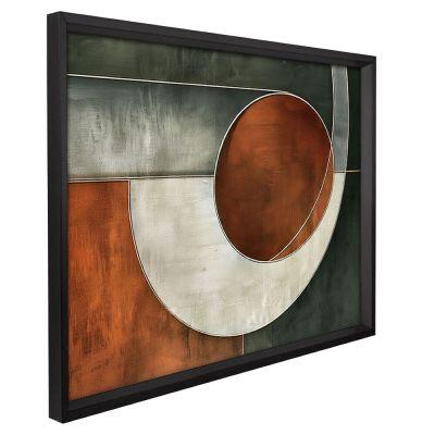 Quadro 50CM X 50CM Abstrato Tropical Artes