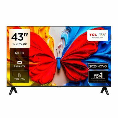 TV  QLED 43" S5K HVA SMART PRETO BIVOLT