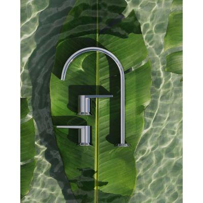 Misturador Bica Alta Leaf Curv Cromado 1/4 Volta Kohler