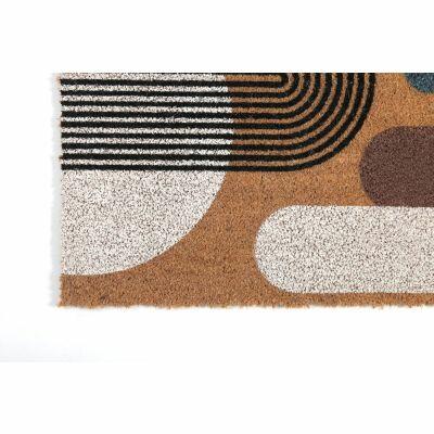 Capacho Fibra de Coco Urban Bege 50x75cm Kapazi