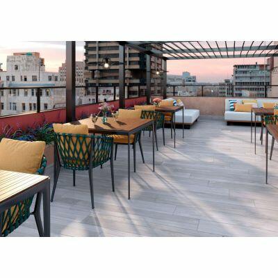 Porcelanato Urbano Externo Grafite Retificado Extra 20,5x125cm Elizabeth