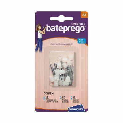 Suprimentos para Bateprego Bemfixa 2,5x27mm 36 Peças 5015 Suprimentos para Bateprego Bemfixa 2,5x27mm 36 Peças 5015