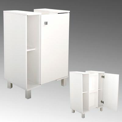 Gabinete para Banheiro MDP Athenas Branco M&oacute;veis Sander