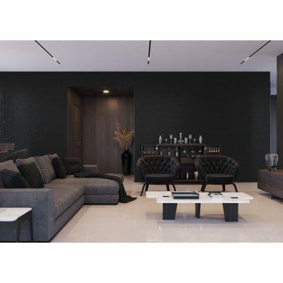 Porcelanato Gris Armani Satin Retificado Acetinado 1,20x1,20m Biancogres