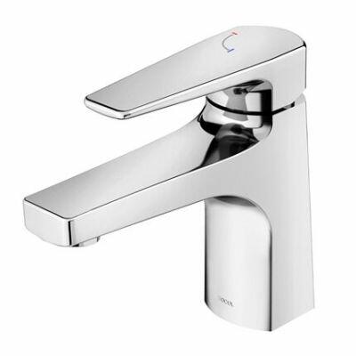 Torneira Misturador Monocomando para Banheiro de Mesa Bica Baixa 1/2" Lift ColdStart Cromado Docol