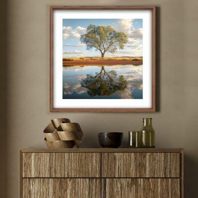 Quadro 50x50cm Árvore Tropical Artes
