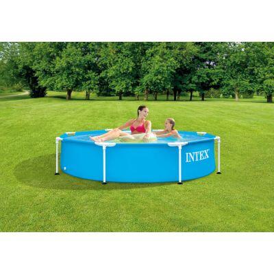 Piscina de Armação Redonda 1.828L Azul Intex
