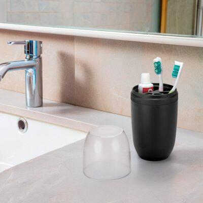 Porta Escova Dente Black 500ml Arthi