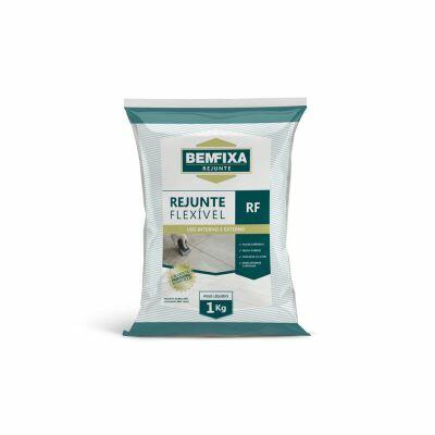 Rejunte Flex&iacute;vel Bemfixa Branco 1kg