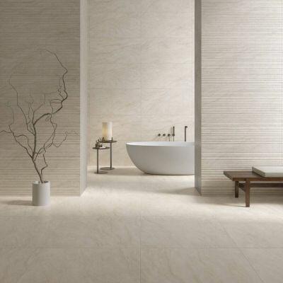 Porcelanato Vena Roma ST Natural Bianco Retificado Extra 120x120cm Portobello