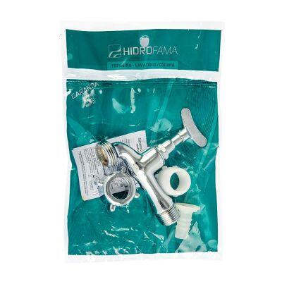 Torneira para Jardim 1130 3/4" Cromado DM25680 Hidrofama