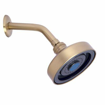 Chuveiro Auto Limpante Livo 1/2" Gold Escovado Addra