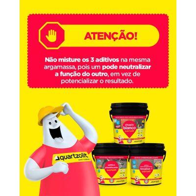 Adesivo Chapix Blanco para Argamassa e Chapisco 3,6L Quartzolit