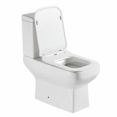 Kit Vaso Sanitário com Caixa Acoplada Acionamento Duplo 3/6L Paris Branco Addra