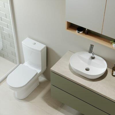 Kit Vaso Sanitário com Caixa Acoplada Acionamento Duplo 3/6L Next Branco Docol
