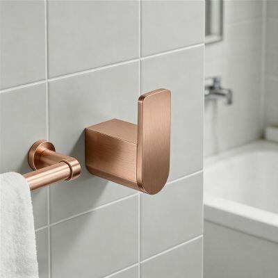 Cabide Livo Rose Gold Escovado Addra