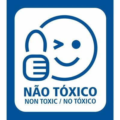 Mesa de Plástico Infantil Dona Chica Retangular Azul Tramontina