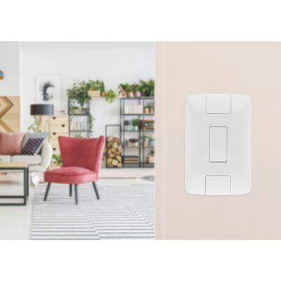 Conjunto Interruptor Aria 1 Módulo Branco Simples Tramontina