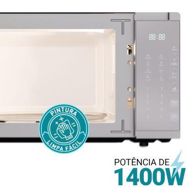 Micro-Ondas 33L Mesa PMO38T Espelhado 127V Philco