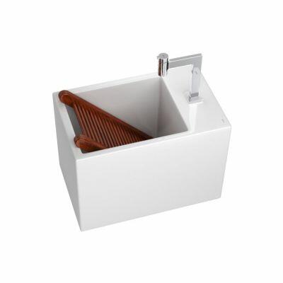 Tanque de Louça 35L Deca Multiuso Branco Gelo
