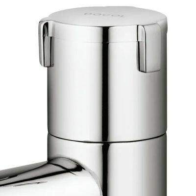 Torneira para Banheiro de Mesa Bica Baixa 1/2" Riva Cromado Docol