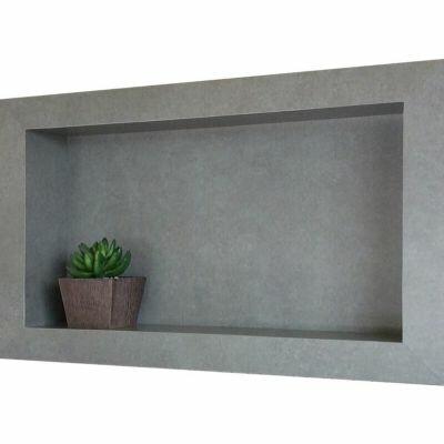 Nicho Concret Cimento Natural 30x60 Málaga