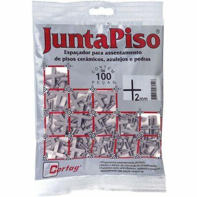 Espa&ccedil;ador Juntapiso Cortag 2mm 100 Pe&ccedil;as