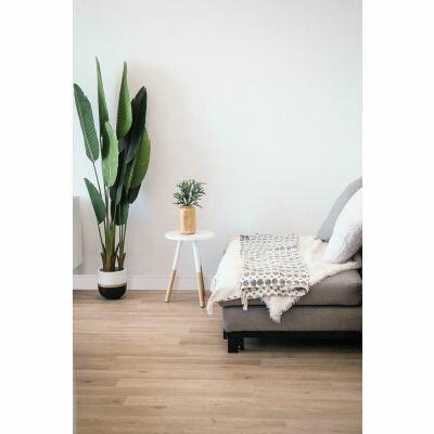 Rodapé Poliestireno 2,20M X 7CM X 13MM Friso Branco Santa Luzia