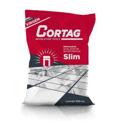 Espaçador 3,0mm Nivelador Slim 100 Peças Cortag