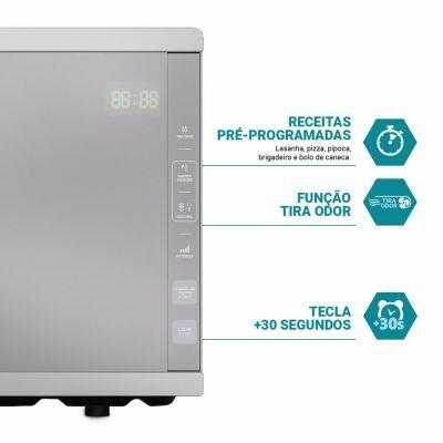Micro-Ondas 33L Mesa PMO38T Espelhado 220V Philco