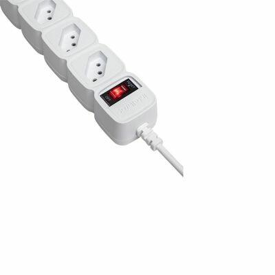 Protetor Eletrônico com 5 Tomadas EPE 205 Branco Intelbras