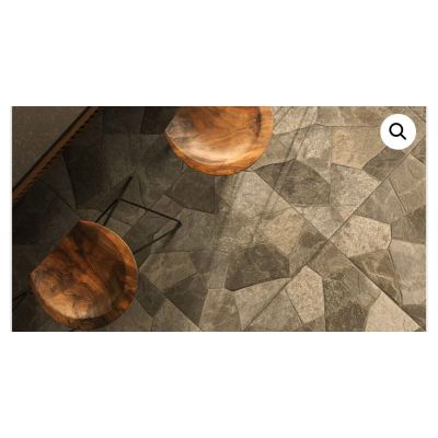 Piso Cerâmico Etna Pedra Retificado Extra 59x59cm Ilhabella