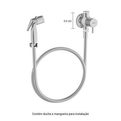 Ducha Higiênica Deca com Registro Link 1/2" Cromado