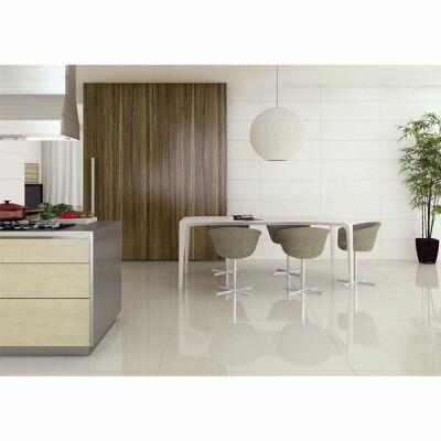Revestimento Parede White Plain Lux Retificado Acetinado 29,1x87,7cm Portinari