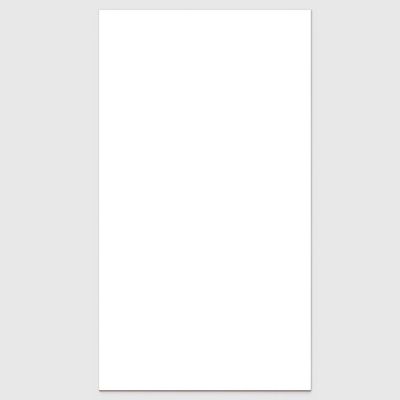 Revestimento para Parede Branco Brilho Retificado Extra 33x59cm M&aacute;laga