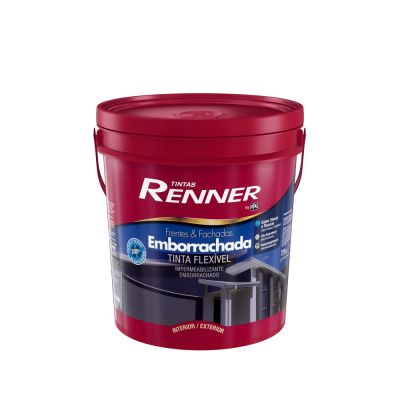 Tinta Renner Emborrachada Super Premium 18L Branco Fosco